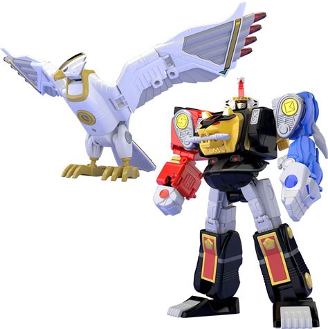 Buy Bandai Shokugan Super Mini PLA Ninja Megazord & White Ninja ...