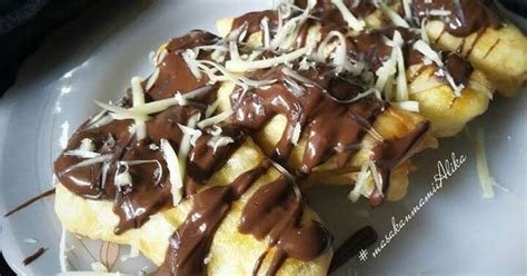 Resep Pisang Goreng Coklat Keju oleh #masakanmamiiAlika - Cookpad