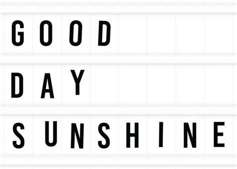 Good Day Sunshine Poster