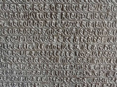 Detail of ancient Indian script — Stock Photo © cascoly #27412693