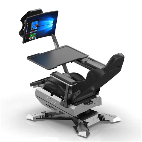 Ksm-Gcn2 New Design Simulator Cockpit Steering Gaming-Cockpit Zero Gravity RGB Gaming Chair ...