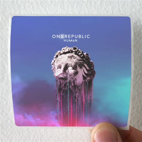 OneRepublic Human Album Cover Sticker