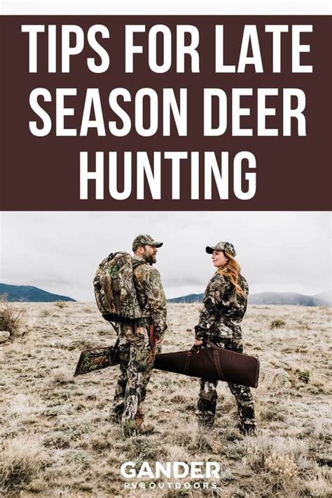 Tips for Late Season Deer Hunting | Deer hunting gear, Deer hunting, Hunting