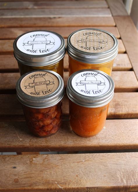 Ladyface Blog: Printable Canning Jar Labels