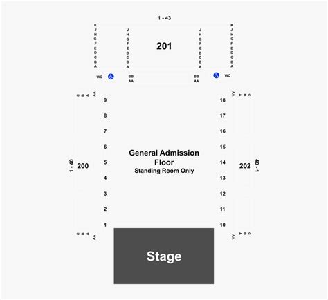 Seating Chart Coca Cola Roxy, HD Png Download , Transparent Png Image ...