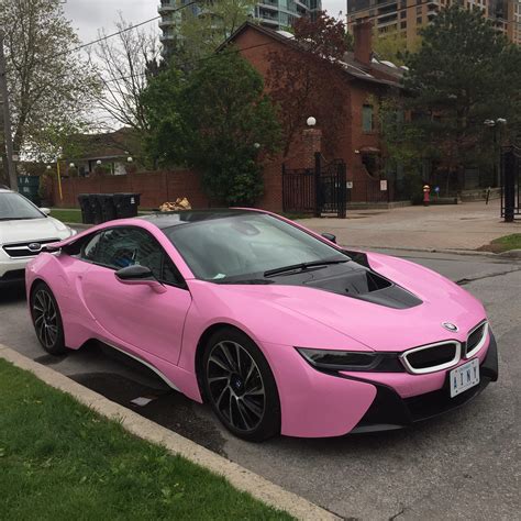 Baby Pink BMW i8...eye catching but hmmmm... : r/ATBGE