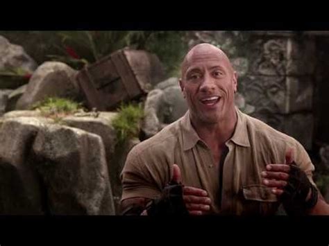 Dwayne "The Rock" Johnson Talks Jumanji 2 Role - YouTube | Dwayne the ...