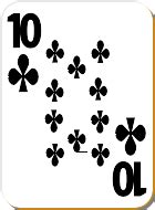 Download Ten Of Clubs Vector Image SVG | FreePNGImg