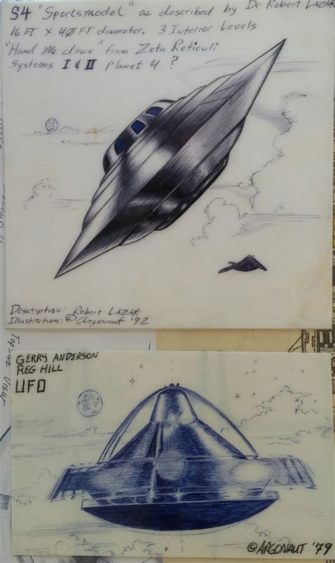 ArtStation - Gerry Anderson's--Reg Hill's "U.F.O." UFO and Bob Lazar's ...