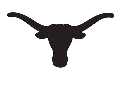 Texas Longhorn Stencil Made from 4 Ply Mat Board-Choose a Size-From 5x7 ...