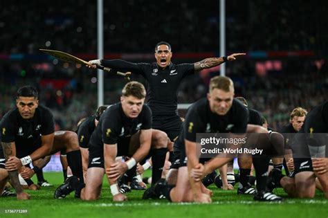 In this handout image provided by World Rugby, Aaron Smith of New... News Photo - Getty Images