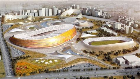 Addis Ababa Stadium and Sports Village by LAVA | Architecture, National ...