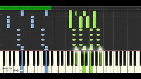 The black pearl ( Piano ) Synthesia + Midi - YouTube