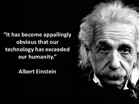 Quotes Albert Einstein Technology