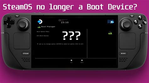 Steam Deck - Fix missing SteamOS boot option, Fix NTFS read-only - YouTube