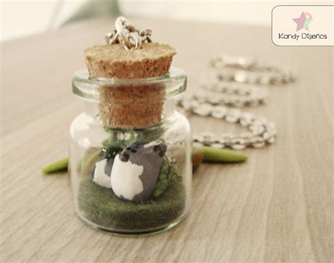 nuevo collar terrarium lobo - Kandy Diseños