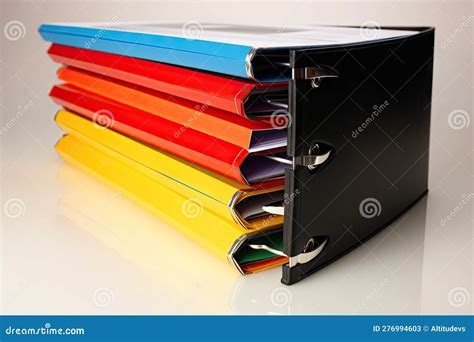 Three-ring Binder, Labeled and Filled with Important Business Documents ...