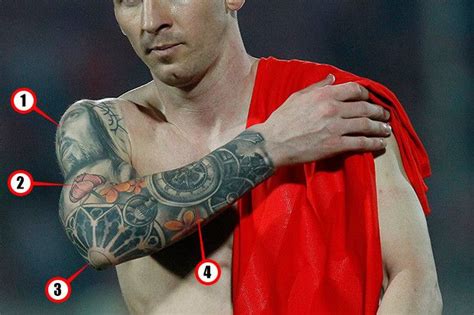 What Messi's tattoos really mean... including the ones he has just had ...