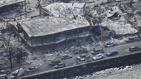 Lahaina fire aftermath: Aerial photos show extent of the damage caused ...