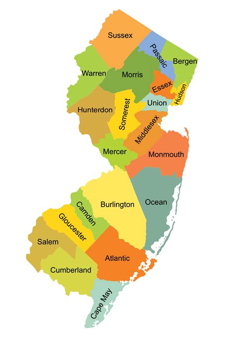 new jersey administrative map | Camden County, NJ