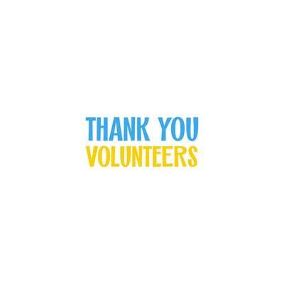 Thank You Volunteers Vector Art, Icons, and Graphics for Free Download