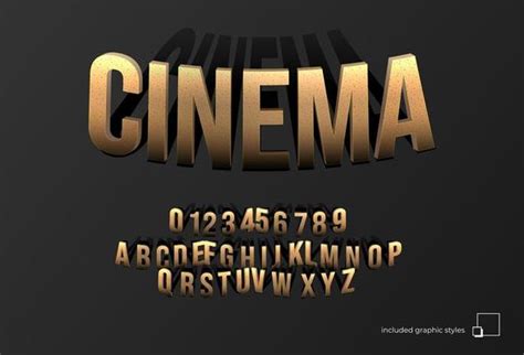 Cinema Font Vector Art, Icons, and Graphics for Free Download