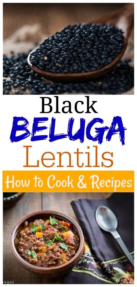 Tiny, black, and dense, black lentils–also known as beluga lentils–are ...