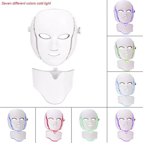 7 Color Light LED Facial Mask - US Plug in 2021 | Led facial mask, Led facial, Microcurrent facial