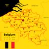 Belgium map | Gifex