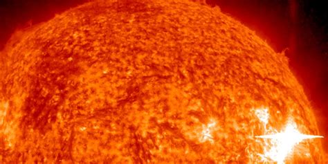 A Massive Solar Flare Is About To Hit The Earth