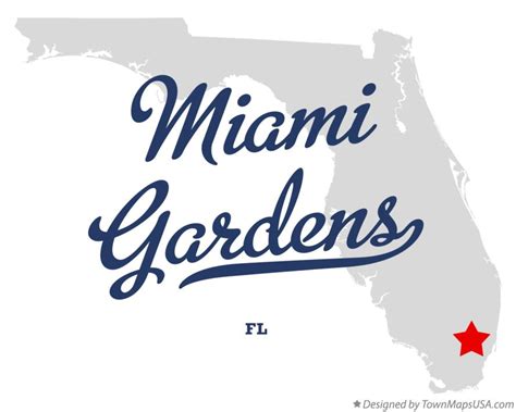 Map of Miami Gardens, FL, Florida