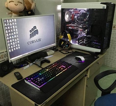 Corsair Gaming on Instagram: “All Corsair, all the time. #GoCorsair #RGBFamily #battlestation # ...