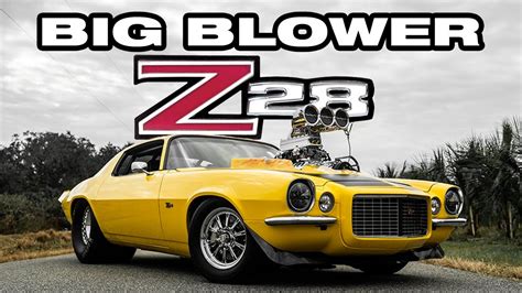 1000+ HP 1971 Camaro Blower Build - YouTube