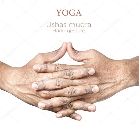 Yoga Ushas mudra — Stock Photo © byheaven #14531833