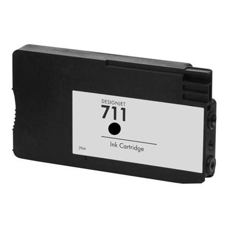 HP 711 Black High Capacity Compatible Ink Cartridge (CZ133A)