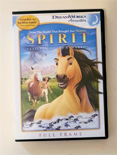 Spirit Stallion of the Cimarron DVD Family Adventure Animation 2002 USED 3716 - Etsy