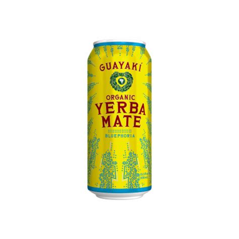 Guayaki Yerba Mate Organic Bluephoria Energy Drink, 15.5 fl oz - Kroger