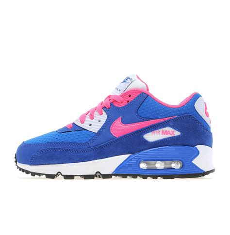 Nike Air Max 90 GS "Hyper Cobalt / Hyper Pink" - Air 23 - Air Jordan ...