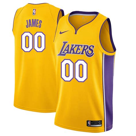 Lebron James Lakers Jersey S-3X, 4X 5X Replica, Swingman, Authentic ...