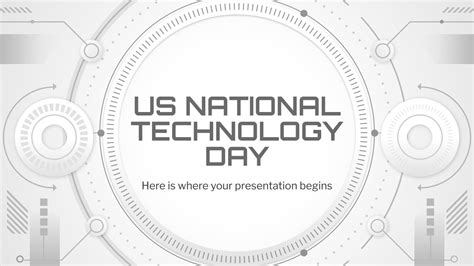 US National Technology Day | Google Slides & PowerPoint