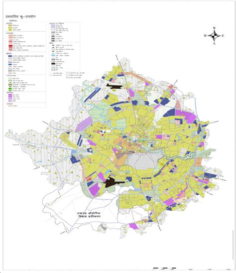 Map of Lucknow | Lucknow City - Divisions | Find Easy