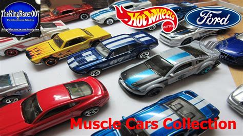 Hot Wheels Muscle Cars - Ford Collection - YouTube