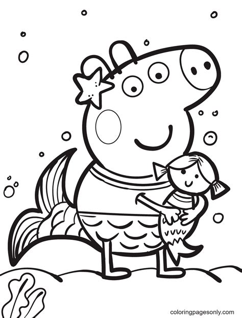 78 Collections Coloring Pages Peppa Pig Online Latest HD - Coloring ...