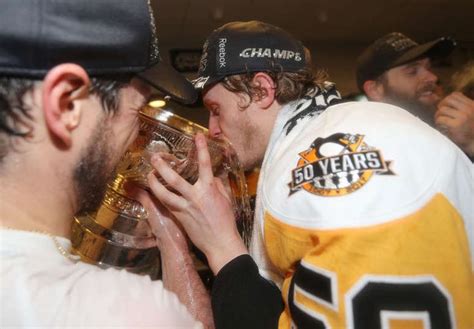 Celebrating the Pittsburgh Penguins' Stanley Cup Victory