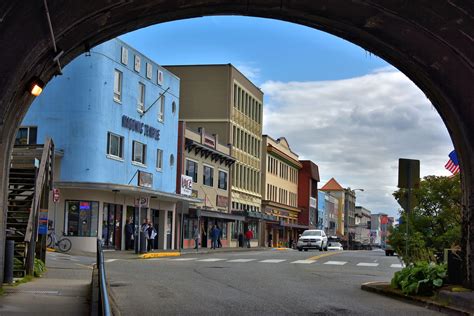 Tunnel into Downtown Ketchikan, Alaska - Encircle Photos