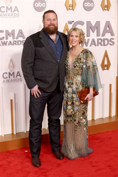 'Home Town' Star Erin Napier Stuns in Low-Cut Dress During CMA Awards