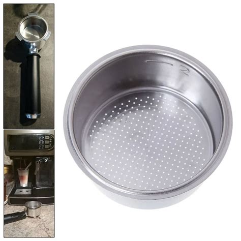 Stainless Steel Non Pressurized Coffee Filter Basket For Breville Delonghi Krups Kitchen Coffee ...