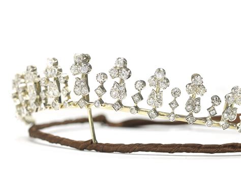 Antique Victorian Diamond Tiara Necklace - Jewellery Discovery