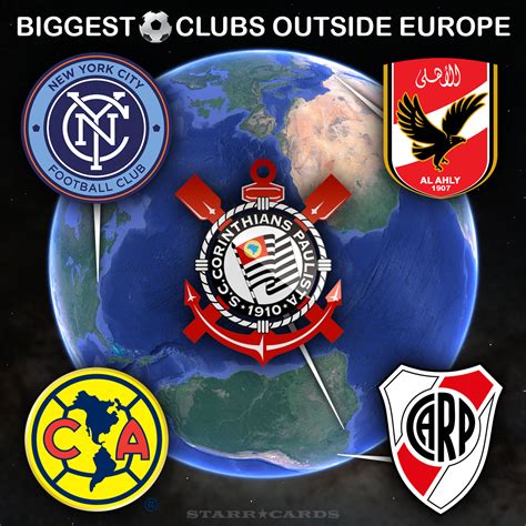 Take a tour of the world's biggest football (soccer) clubs outside Europe