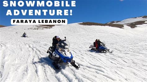 SNOWMOBILE ADVENTURE LEBANON 2023 - YouTube